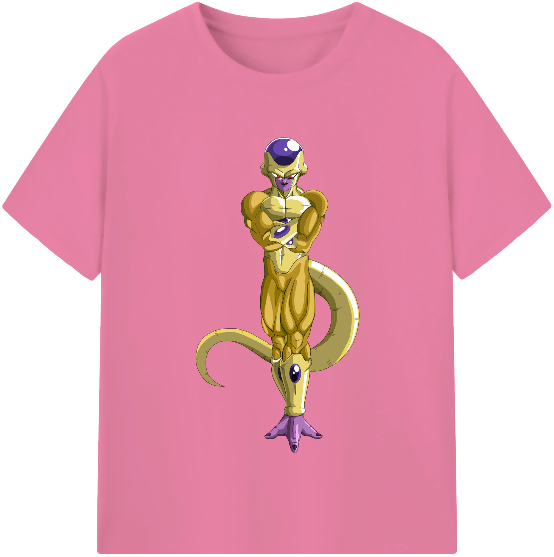 （画像用） ドラゴンボール フリーザ DRAGON BALL Frieza 綿100％半袖Tシャツ（フロントプリント）